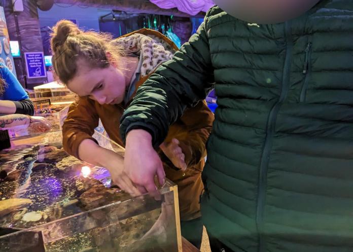 Tŷ Carreg’s K has an Unforgettable day at The National Sea Life Centre